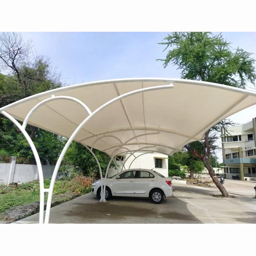 Outdoor Car Cover Canopy - Color: White(Base)