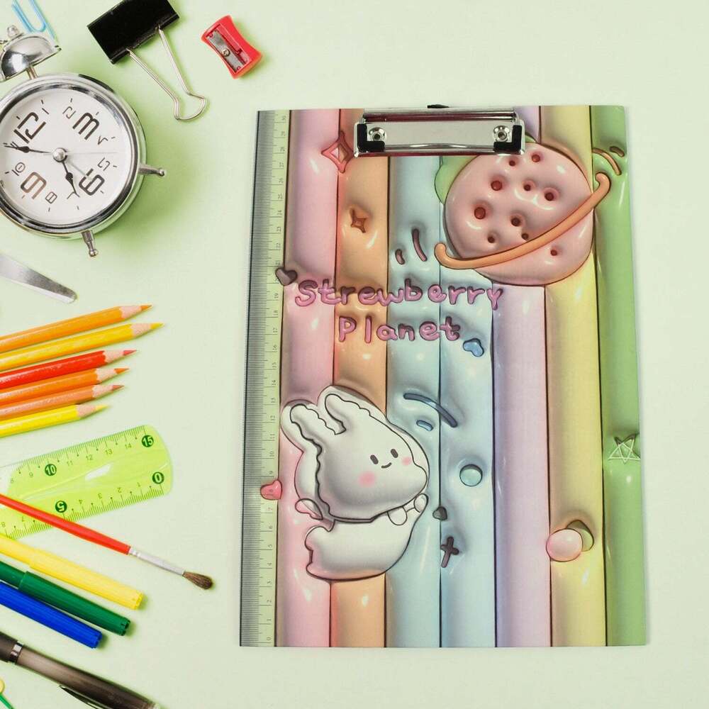 Wooden Paper Clipboards Writing Pad with Clip