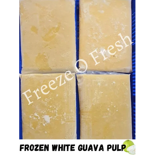 Frozen White Guava Pulp