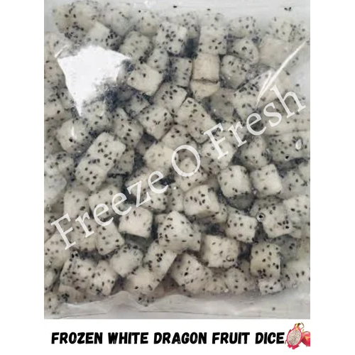 Frozen White Dragon Fruits Dices - Cultivation Type: Common