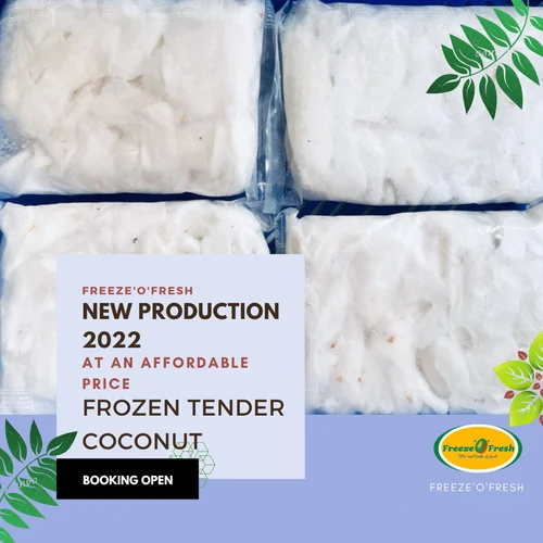 Frozen Tender Coconut Malai - Color: White