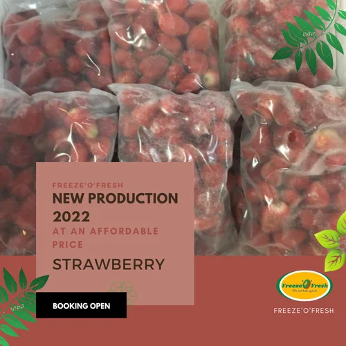 Frozen Whole Strawberry - Cultivation Type: Common