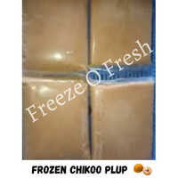Frozen Chiku Pulp - 1 Kilogram, Food Grade, Common Cultivation, Frozen Style, 1 Year Shelf Life