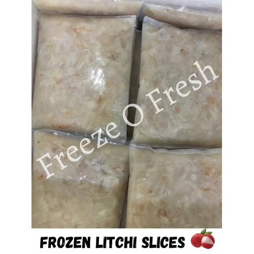 Frozen Litchi Slice - Color: White