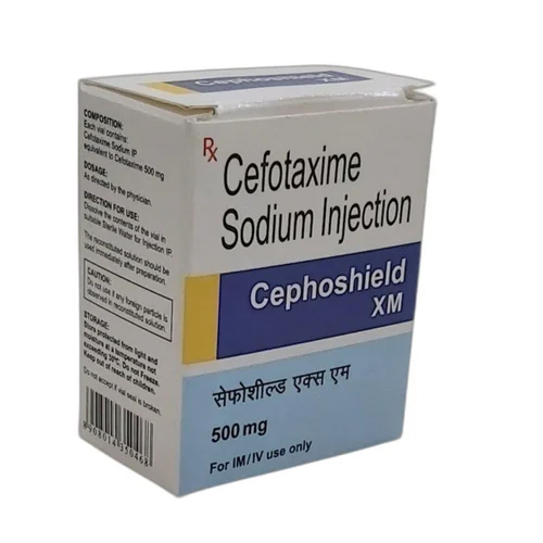 Cefotaxime Sodium Injectable 500Mg - Physical Form: Liquid