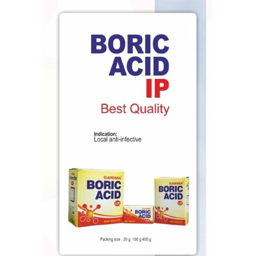 Boric Acid Ip 20 Gm - Drug Type: General Medicines