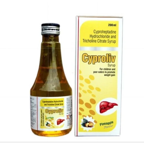 साइप्रोलिव सिरप (अनानास)