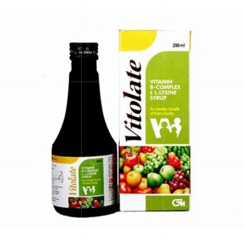 Vitolate Syrup - Drug Type: General Medicines