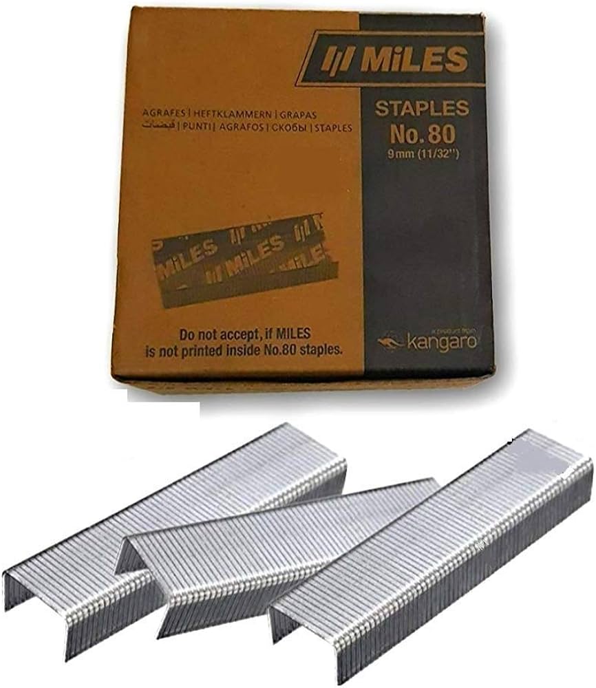 Miles Staple Pin 80/09 - Feature: Good Quality