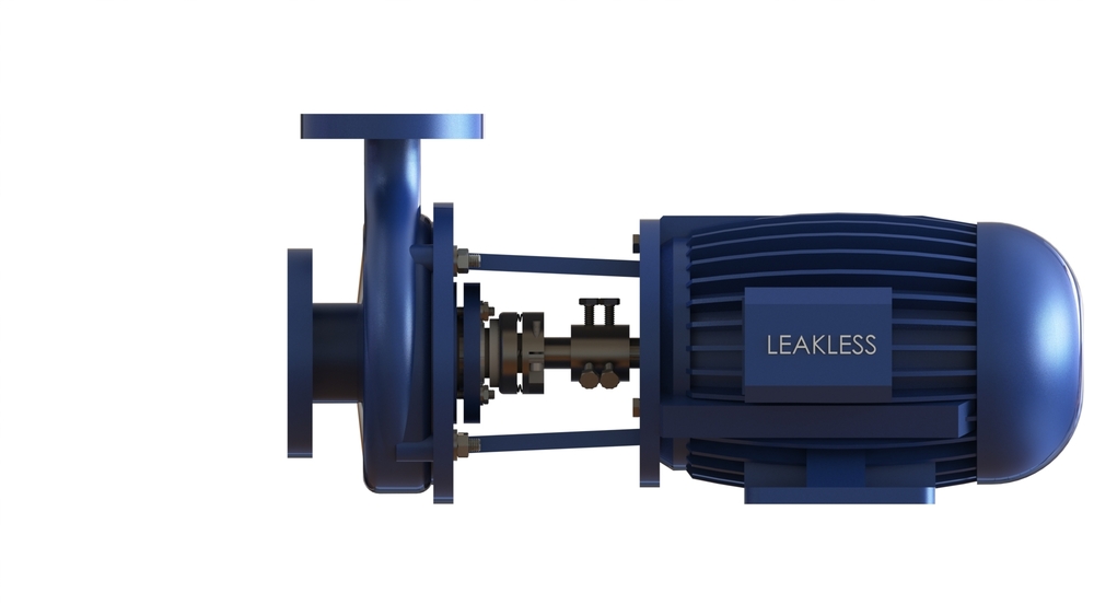 Industrial Monoblock Metallic Backpullout Pumps - Flow Rate: Upto 150 Ma /Hr