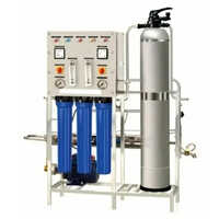 500 Liter Ro Water Purifier - Stainless Steel, 500l Capacity, 1.5 Hp Power | Wall Mounted/countertop Installation, 1 Year Warranty, Borewell Water Filtration