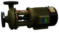 Industrial Monoblock Metallic Pumps - Flow Rate: : Upto 150 Ma /hr