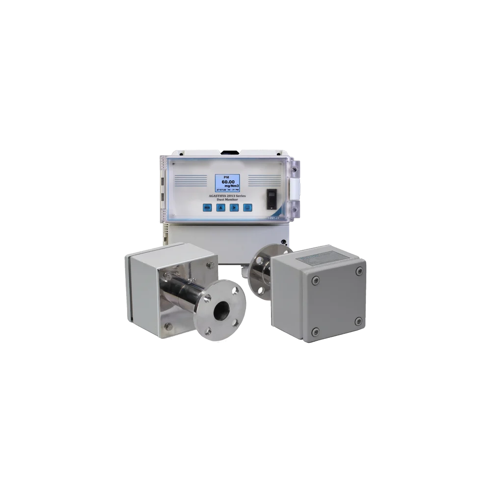 Dual Pass Transmissometer Dust Monitor - Color: Silver