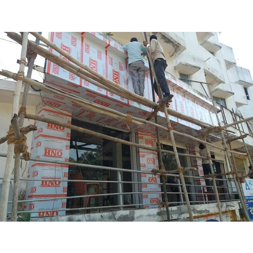 Showroom Building Elevation Work - ACP Cladding, Standard Size | Industrial & Commercial Usage, Durable ACP Material, Reliable Construction