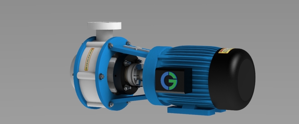 Industrial Monoblock Nonmetallic Pumps - Flow Rate: : Upto 150 Ma /Hr