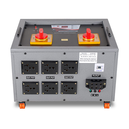 Manual Voltage Stabilizer - Efficiency: High