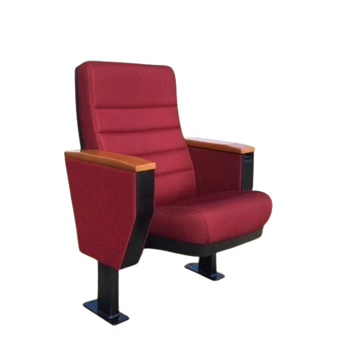 Red Auditorium Chairs - Finish: Polished