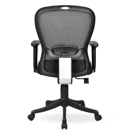Black Office Chair - Finish: Polished