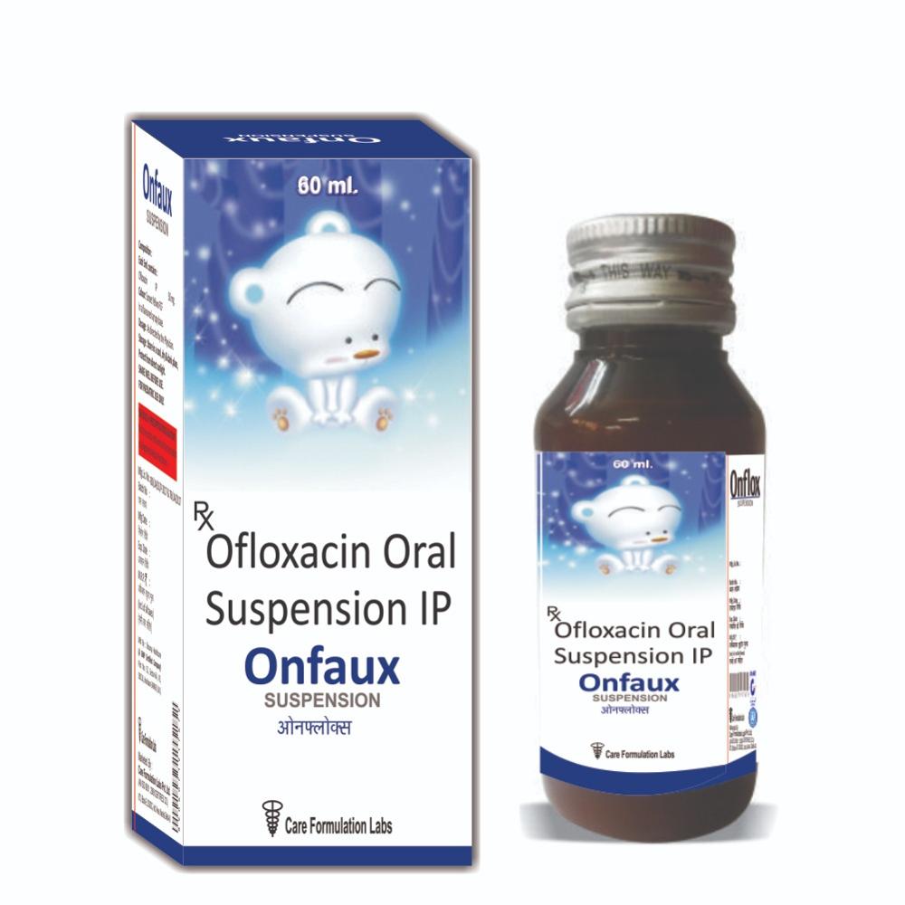 Ofloxacin IP 50 mg oral suspension 60ml