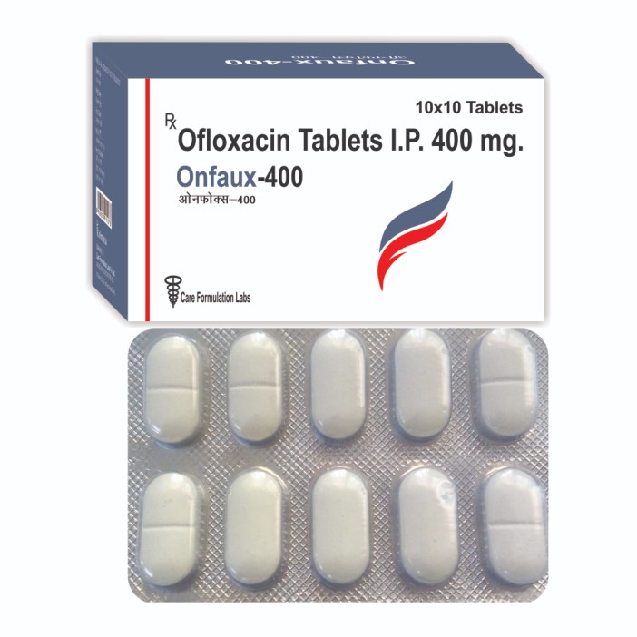 Ofloxacin IP 400 mg tab