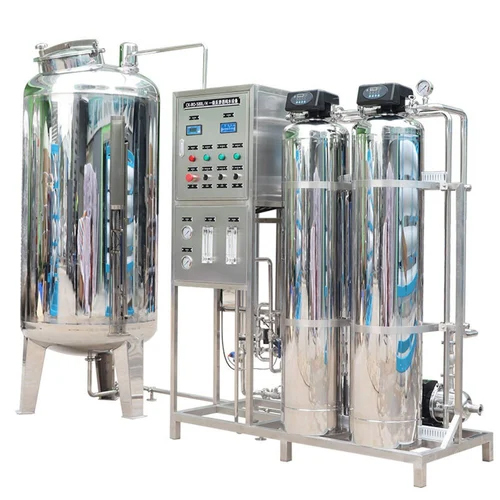 Drinking Water Purification Plant - Color: Silver