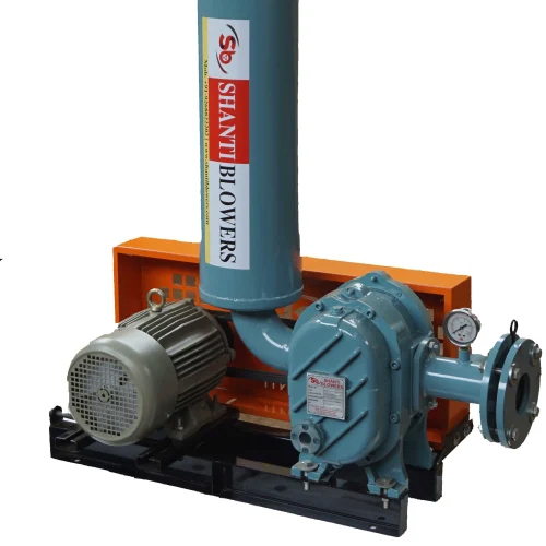 5Hp Twin Lobe Roots Blower - Material: Steel