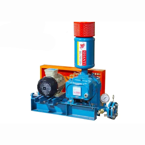 1HP Twin Lobe Roots Blower - Durable Steel, 1 Horsepower (HP) Power Consumption, 220 Volt Electric, 1-Year Warranty | Ideal for Industrial Air Supply Applications