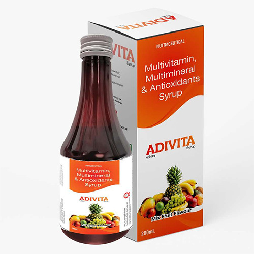 Adivita Multivitamin Multimineral Antioxidants Syrup