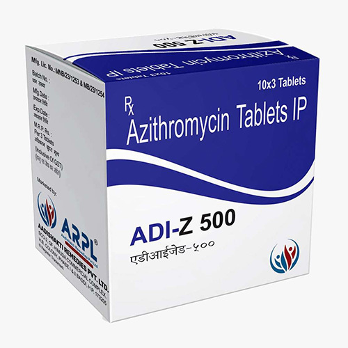 Adi-Z 500 Azithromycin Tablets - Dosage Form: Solid