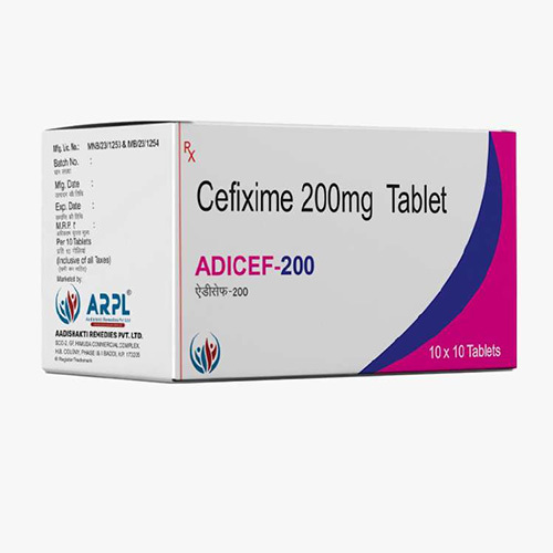 Adicef-200 Cefixime 200Mg Tablets - Dosage Form: Solid