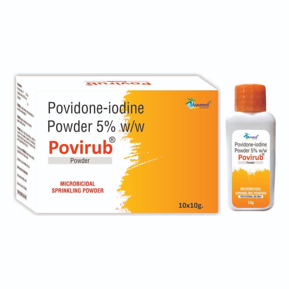 Povidone iodine IP 5% POWDER