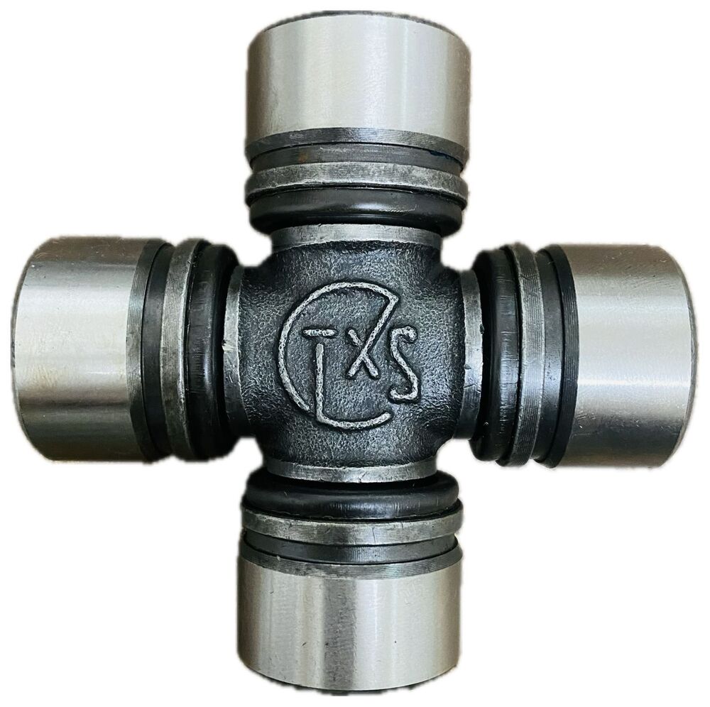 Rotavator Universal Joint Cross - Color: Black