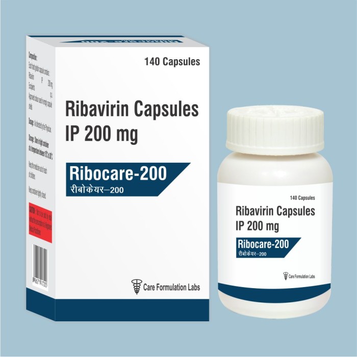 Ribavirin IP 200mg CAP