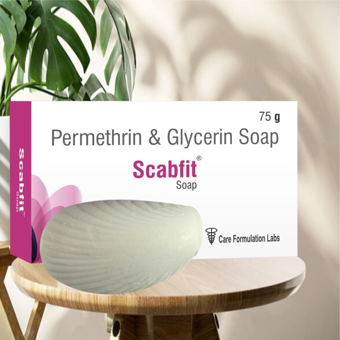 Permithrin BP 1% w/w + Glycerin IP 2% w/w Soap