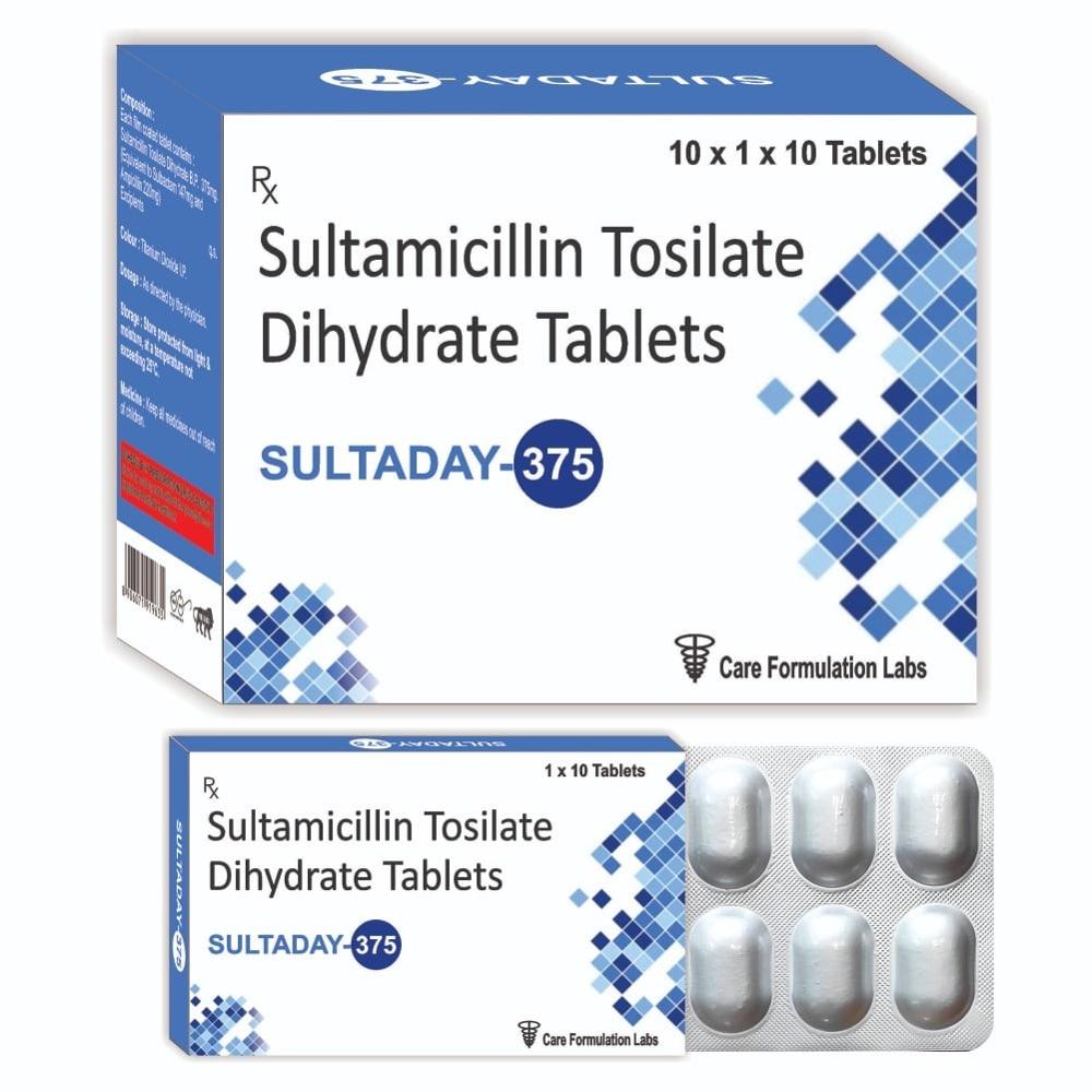 Sultamicillin Tosilate Dihydrate B.P. 375 mg TAB