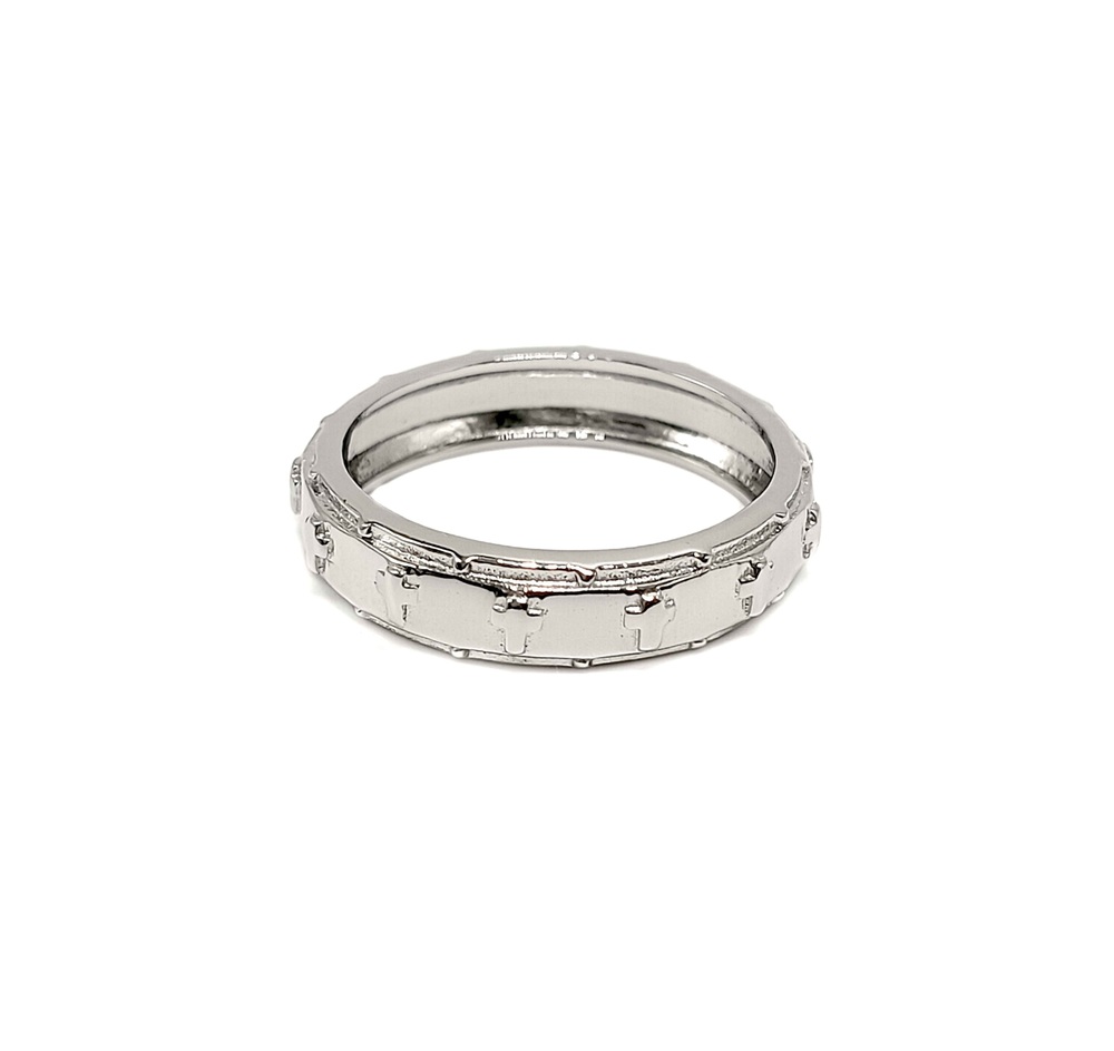 New Design 92.5 Silver Gents Ring