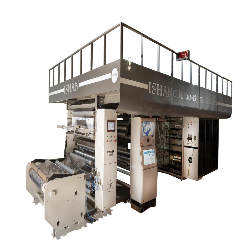 Gearless Ci Flexo Printing Machine - Color: White