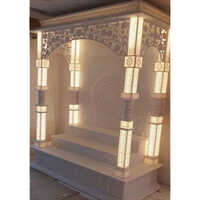 Designer Acrylic Solid Surface Temple - Color: Different Available