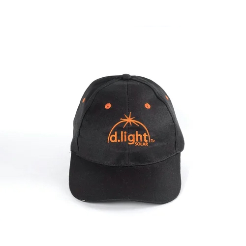 Promotional Black Cotton Cap - Age Group: Adult