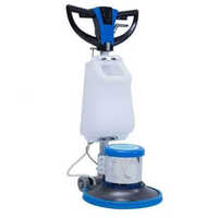 Single Disc Scrubbing Machine - Color: Blue Whitespeci