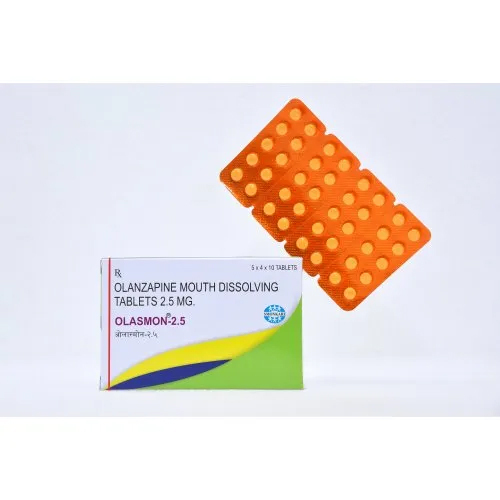 2.5Mg Olanzapine Mouth Dissolving Tablets - Dosage Form: Solid