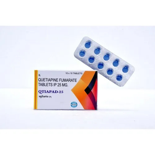 25Mg Quetiapine Fumarate Tablets Ip - Dosage Form: Solid