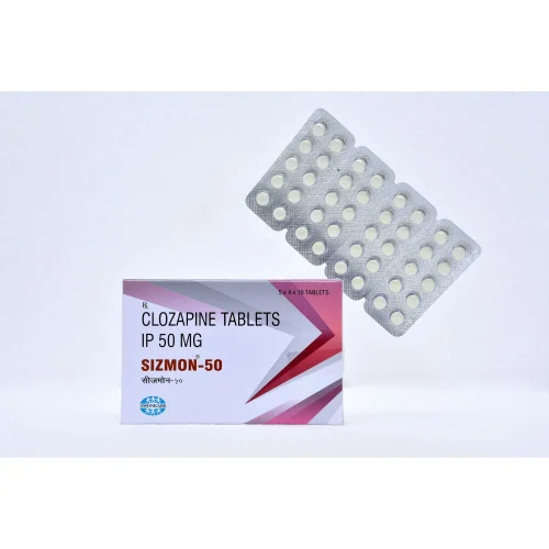 50Mg Clozapine Tablets - Dosage Form: Solid