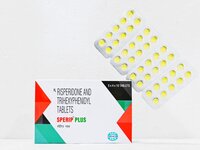 Risperidone-3 Mg & Trihexyphenidyl-2 Mg. - Color: Yellow