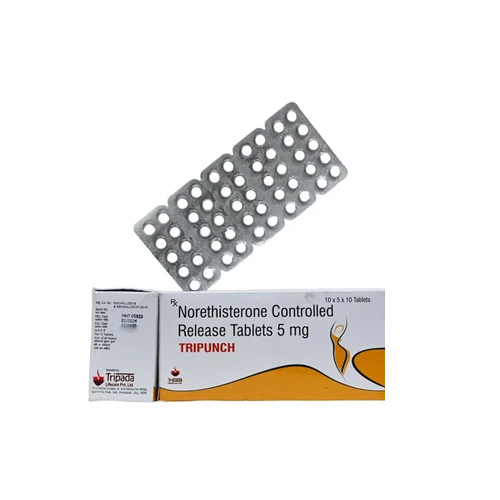 5Mg Norethisterone Controlled Release Tablets - Dosage Form: Solid