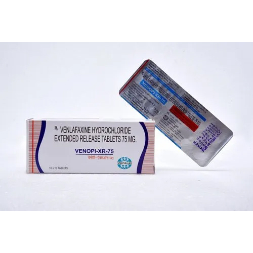 75mg Venilafaxine Hydrochloride Extended Release Tablets