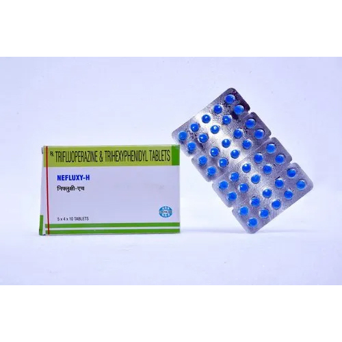 Trifluoperazine And Trihexyphenidyl Tablets - Purity: 98%