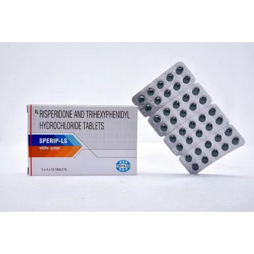 RISPERIDONE-2 MG & TRIHEXYPHENIDYL-2 MG.
