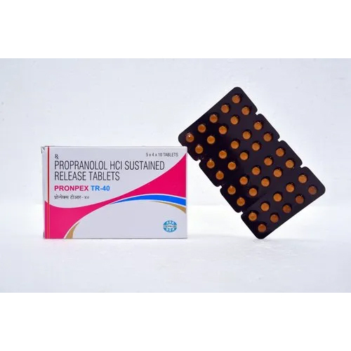PROPRANOLOL- 40 MG. TIMED RELEASE