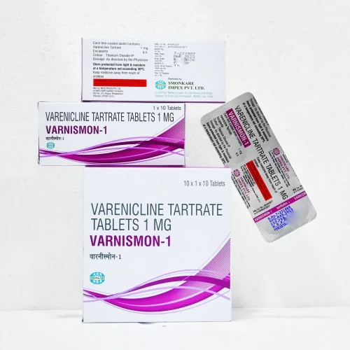 1Mg Varenicline Tartrate Tablets - Dosage Form: Solid